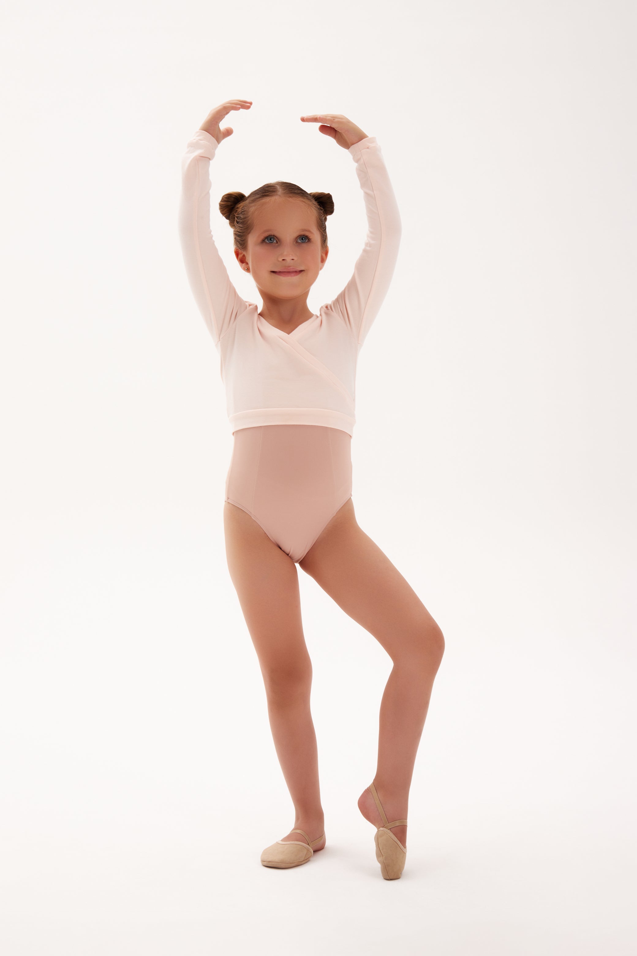 Tenue de danse classique " Grace " : justaucorps + cache-cœur à enfiler (2 coloris) - Raysport